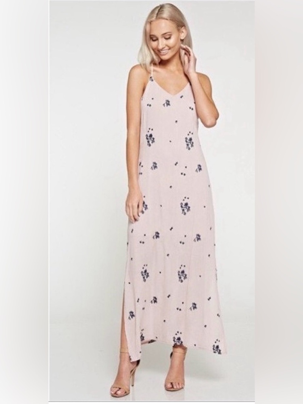New Light Blush Women’s Spring/Summer Maxi Dress